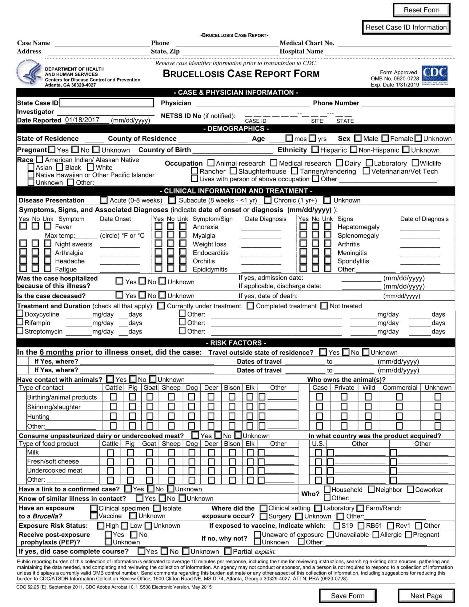 Free 15 Case Report Forms In Pdf Ms Word Pertaining To Case Report 