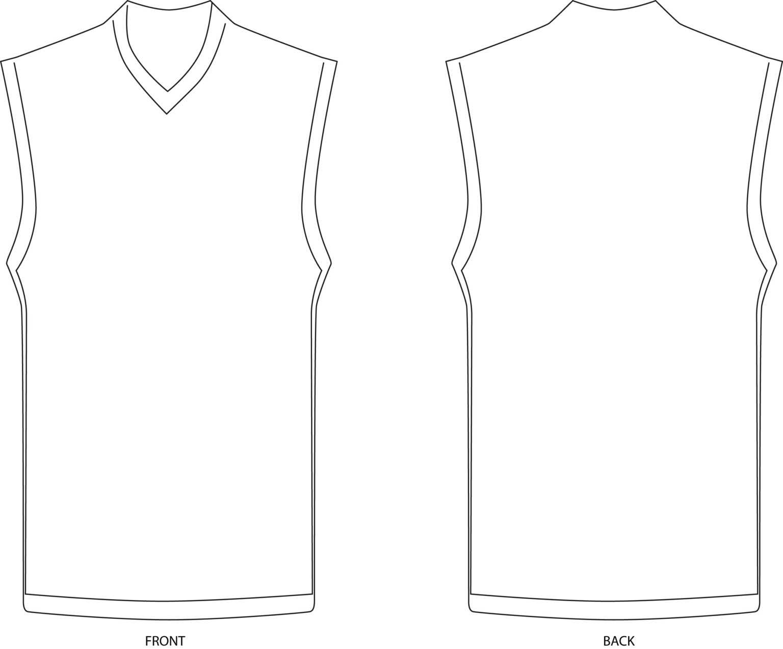 Free Basketball Jersey Template, Download Free Clip Art regarding Blank