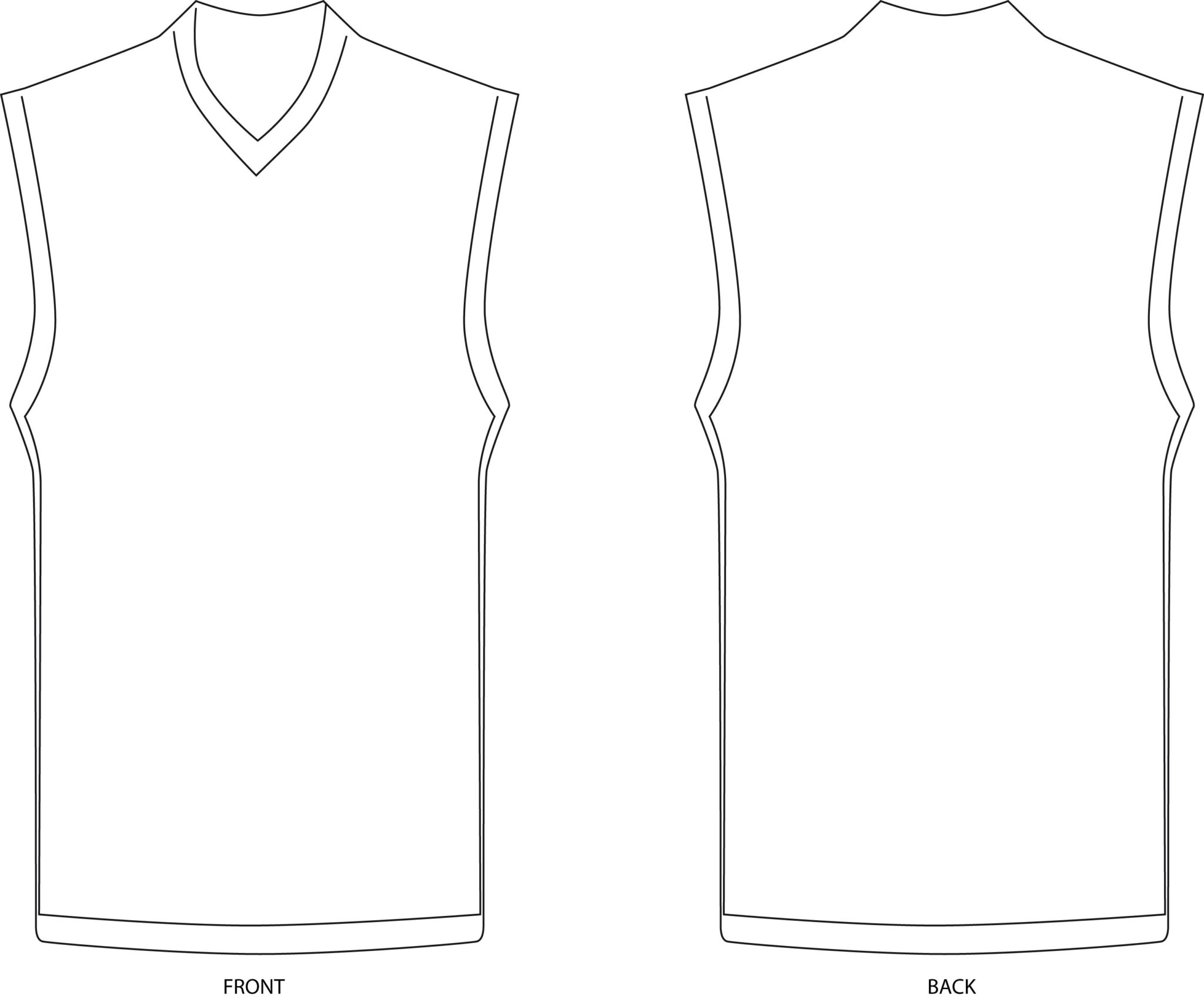 Free Basketball Jersey Template, Download Free Clip Art regarding Blank