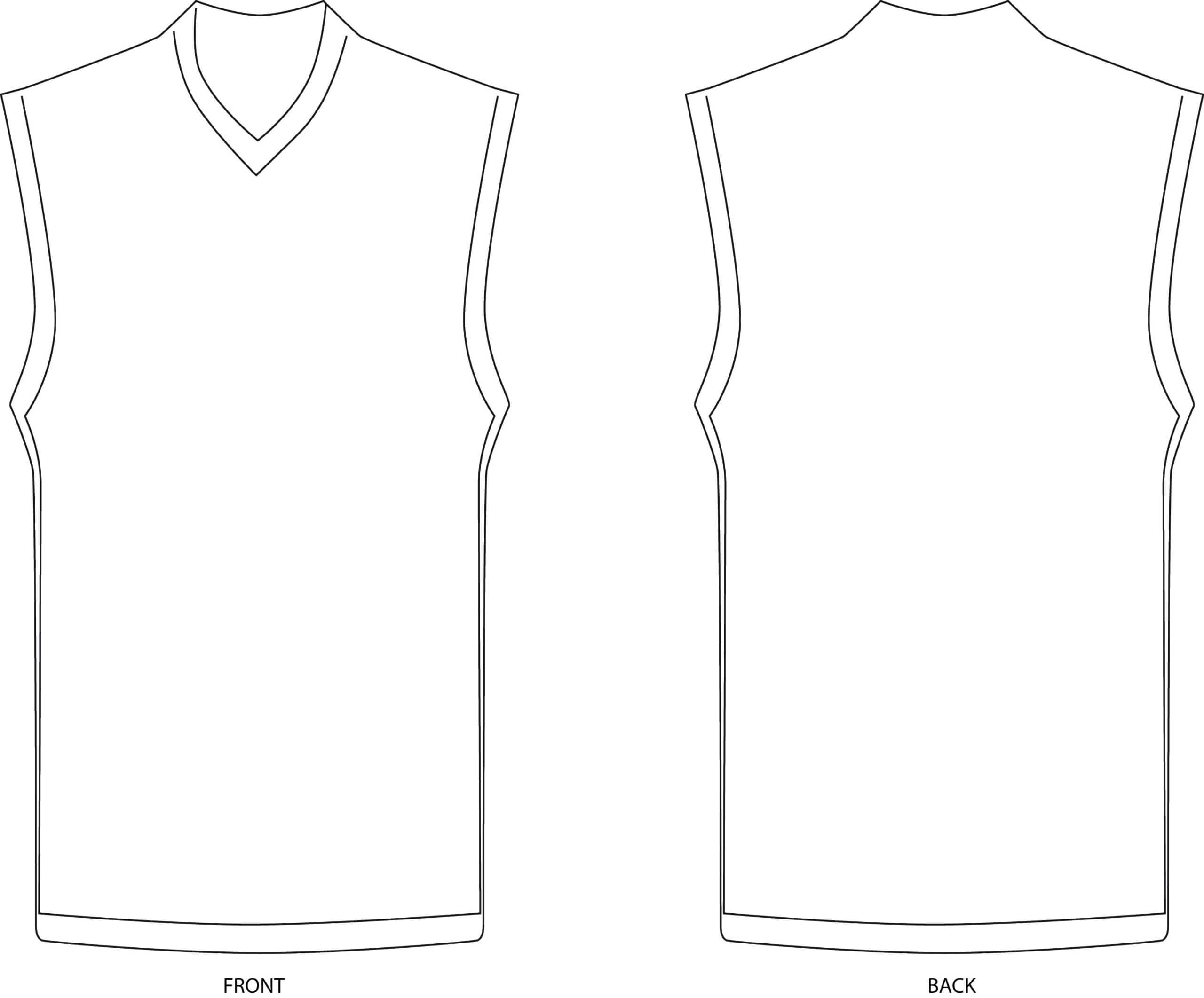 Free Basketball Jersey Template Download Free Clip Art Regarding Blank 