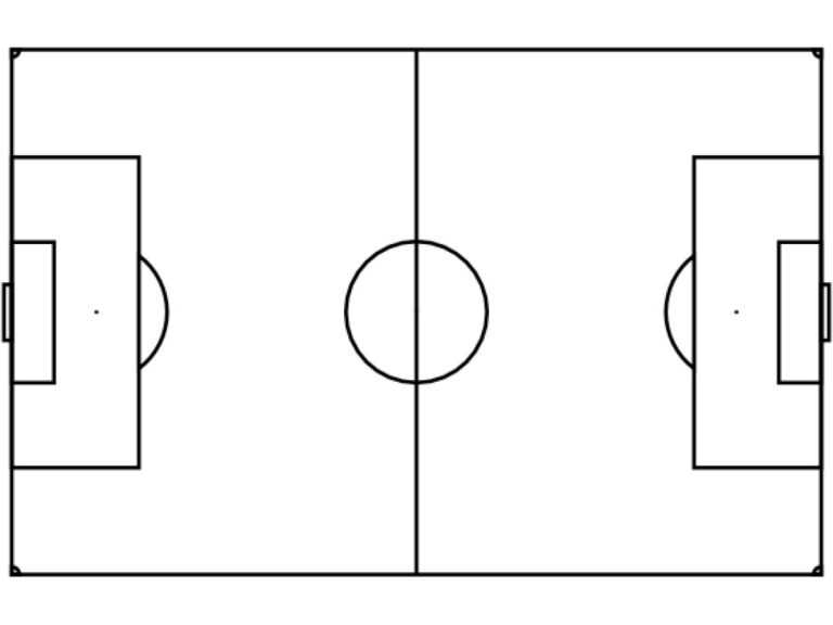 Free Blank Soccer Field Diagram, Download Free Clip Art pertaining to ...