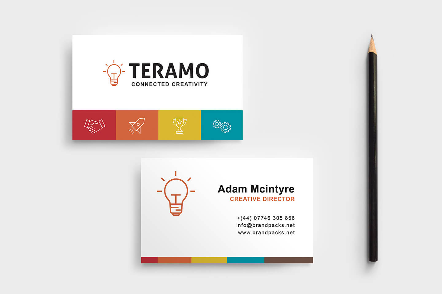 Free Business Card Template In Psd, Ai & Vector – Brandpacks Inside Blank Business Card Template Photoshop