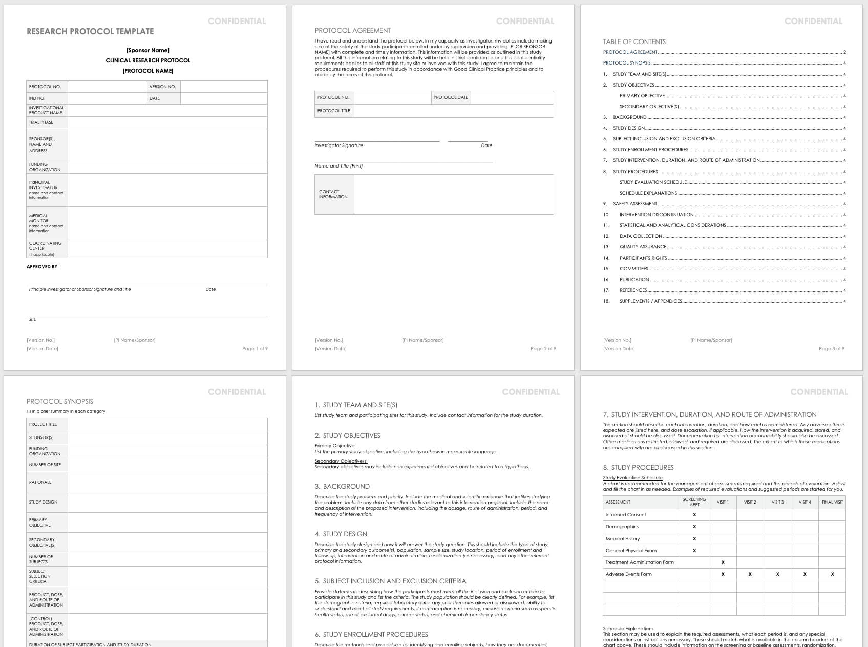 Free Clinical Trial Templates | Smartsheet Regarding Monitoring Report Template Clinical Trials