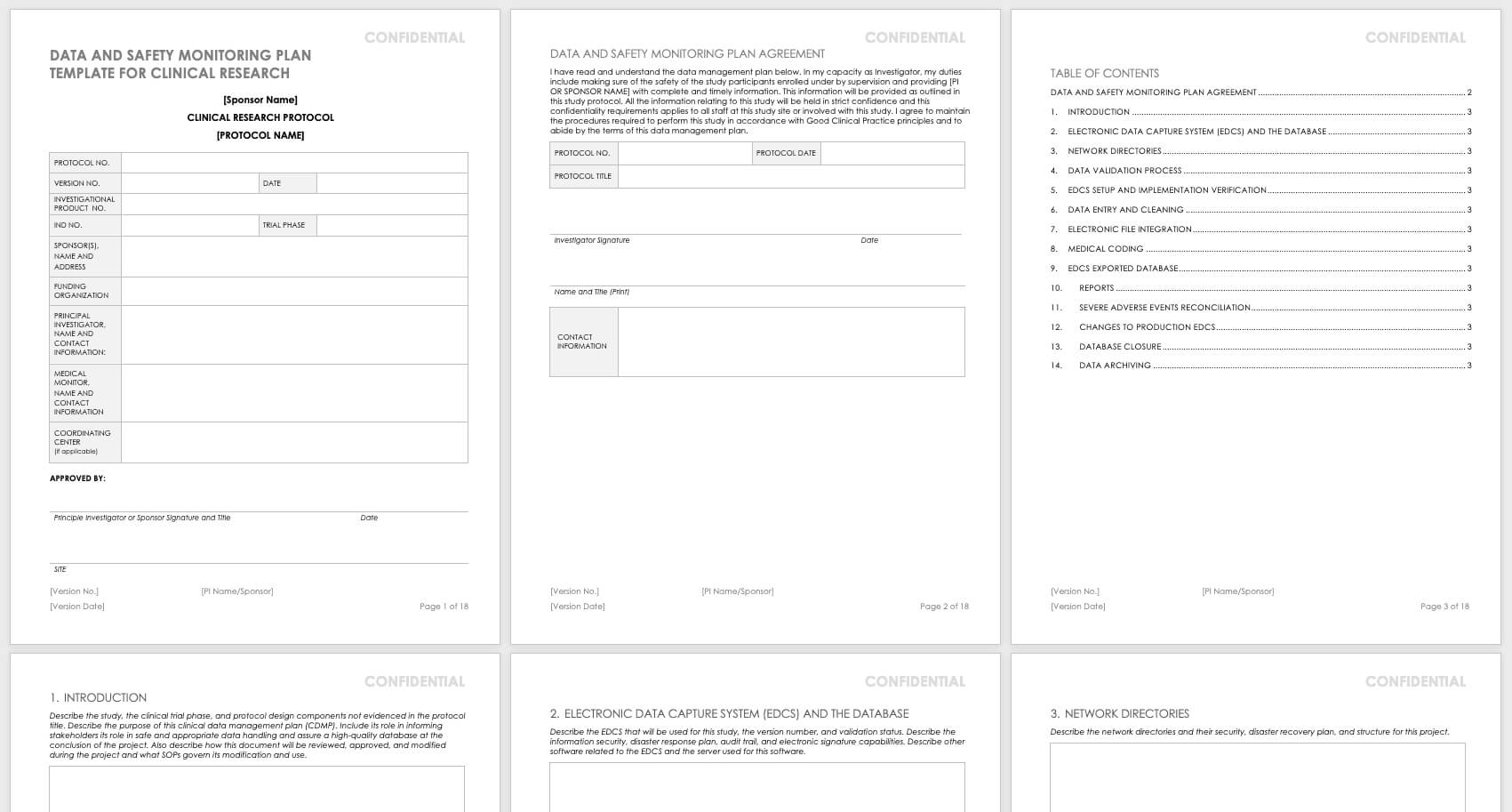 Free Clinical Trial Templates | Smartsheet Regarding Monitoring Report Template Clinical Trials