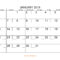 Free Download Printable Calendar 2019 With Check Boxes Intended For Blank One Month Calendar Template