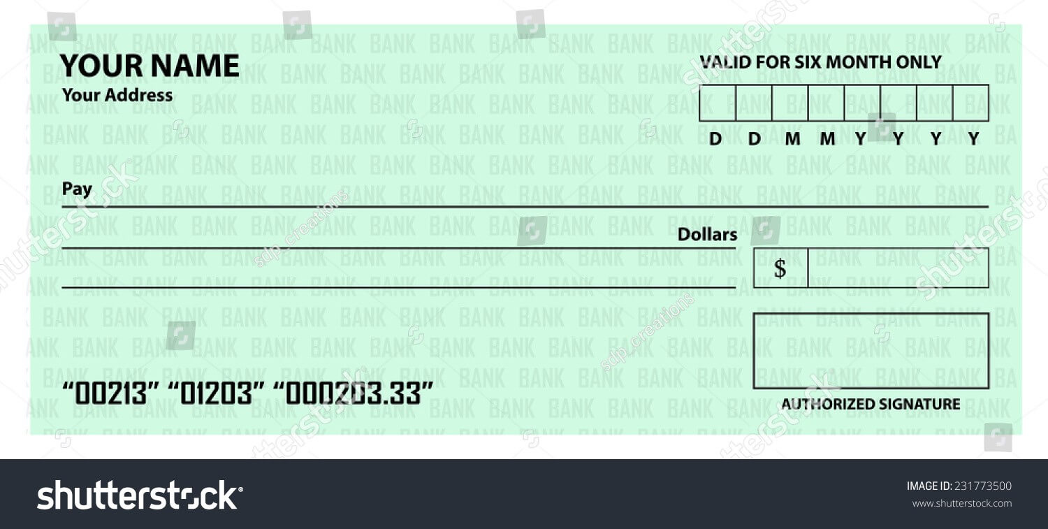 Free Download Sample Blank Check Template 7 Pdf Documents Inside Blank Cheque Template Download Free