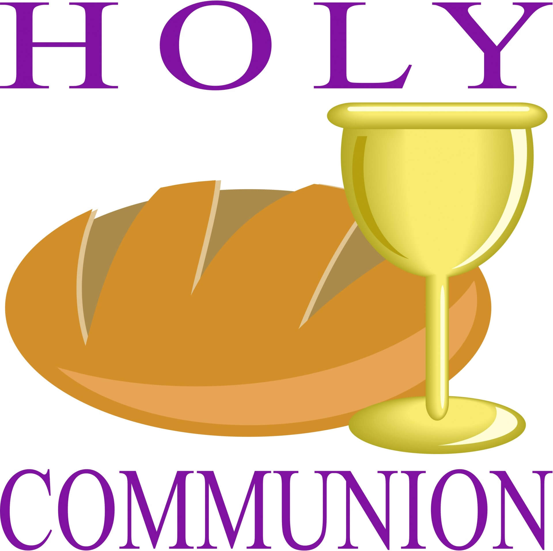 Free First Holy Communion Clip Art Banner Template Regarding First Holy Communion Banner Templates