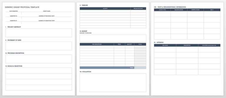 Free Grant Proposal Templates Smartsheet Pertaining To Logic Model Template Microsoft Word 