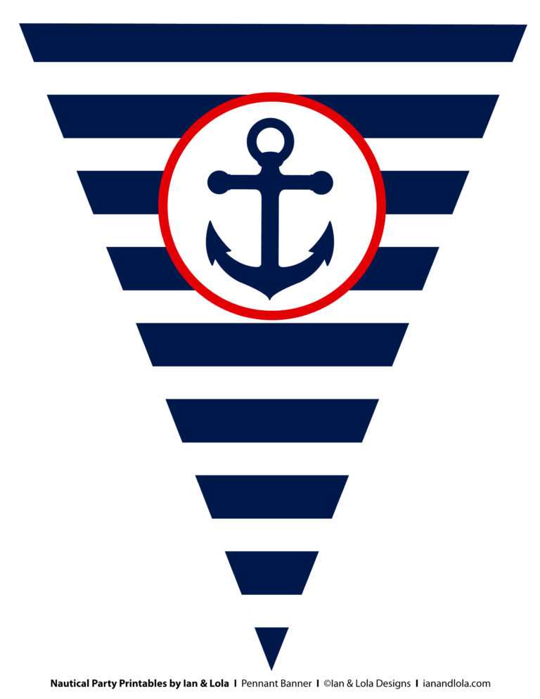 Nautical Banner Template