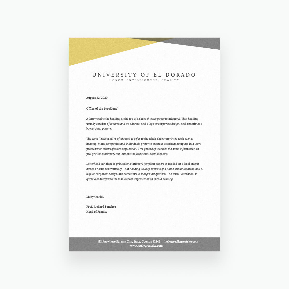 Free Online Letterhead Maker With Stunning Designs – Canva Intended For Headed Letter Template Word