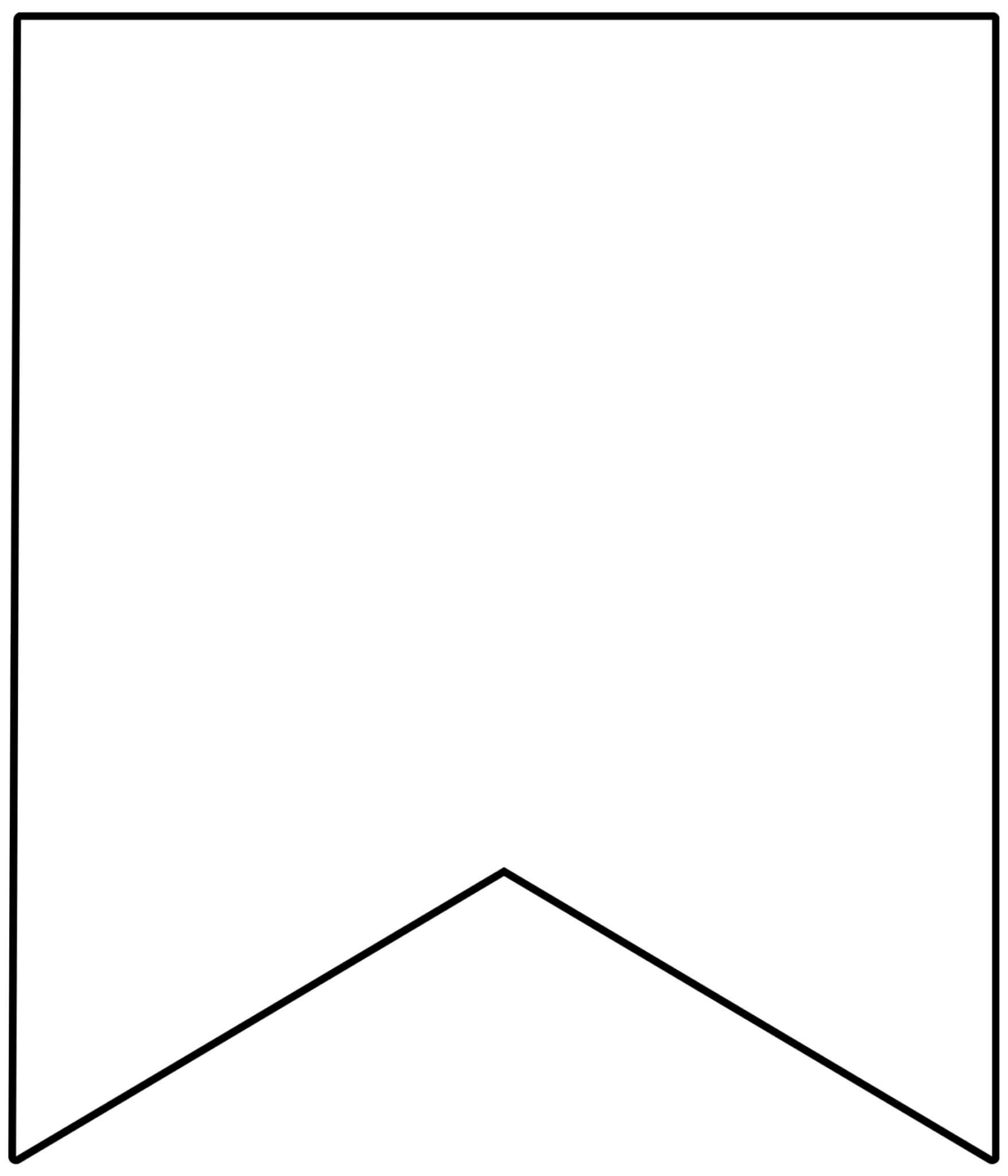 Free Printable Banner Templates Blank Banners Paper Throughout Diy 