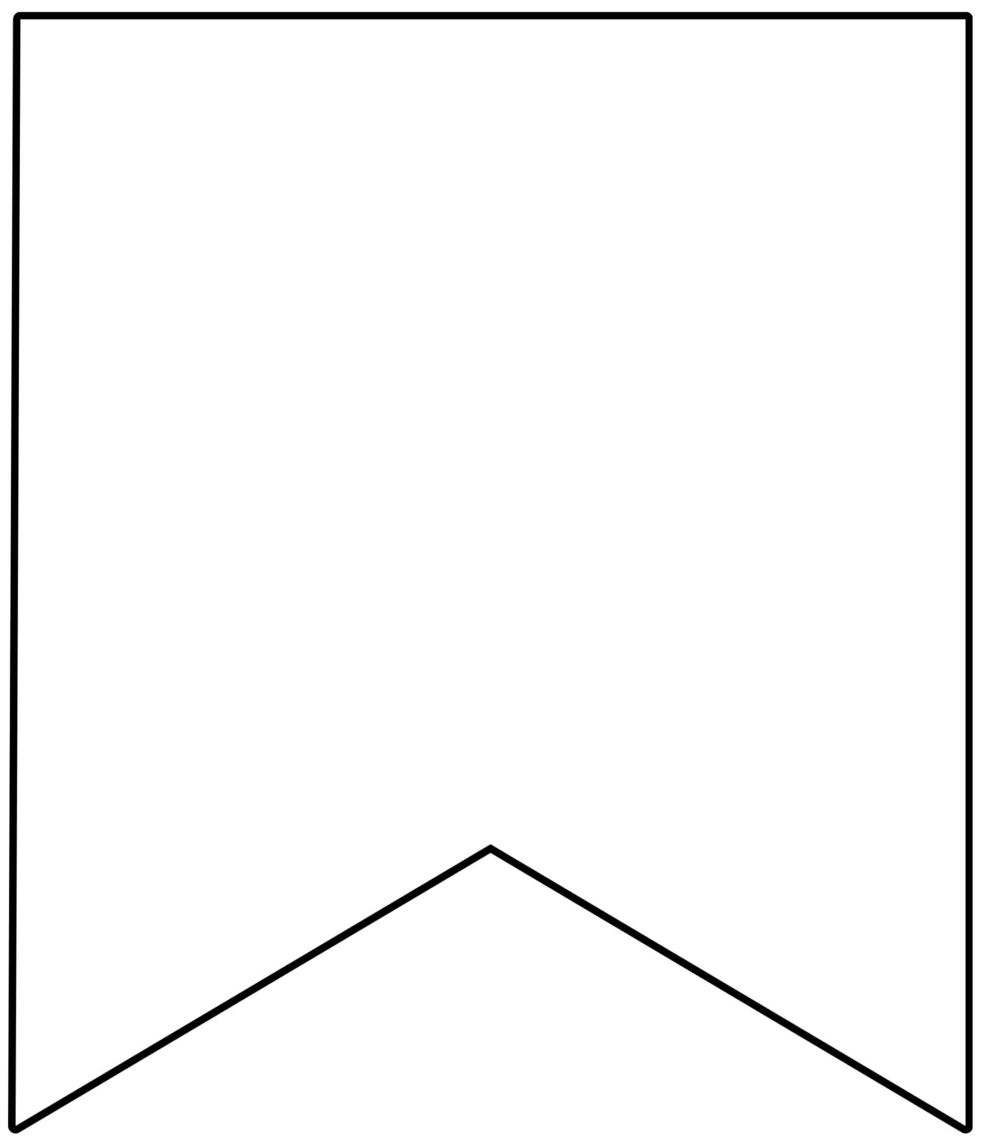 Free Printable Banner Templates Blank Banners Paper Throughout Diy 