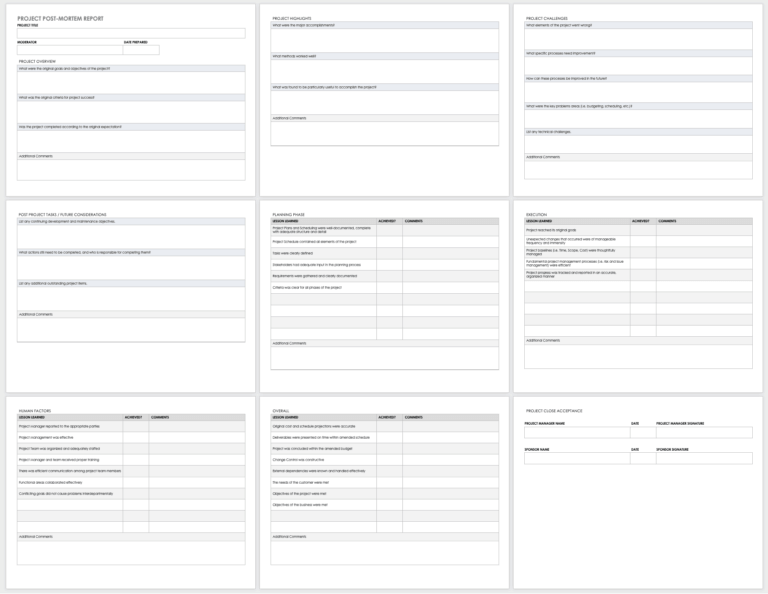 Work Summary Report Template - Best Sample Template