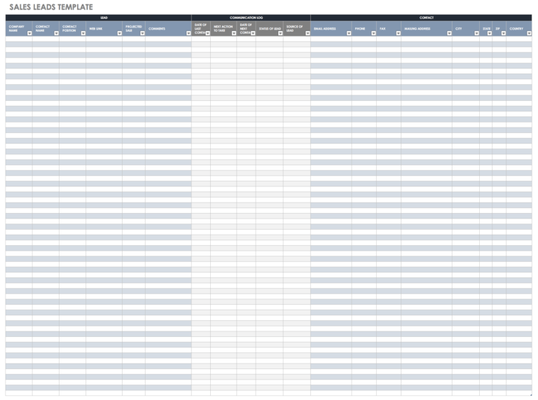 Excel Sales Report Template Free Download