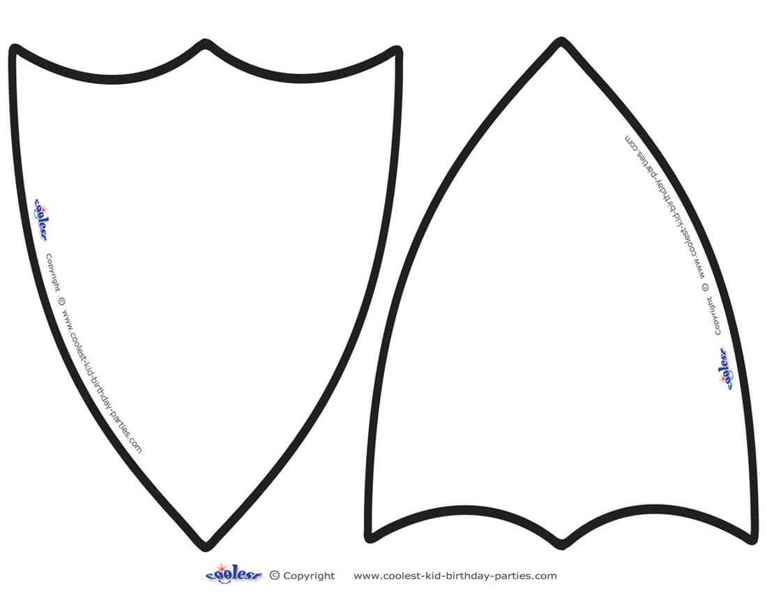 Free Shield Template, Download Free Clip Art, Free Clip Art Within Blank Shield Template Printable