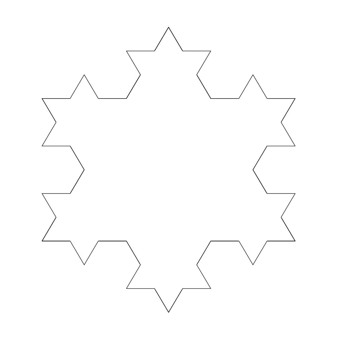 Free Snowflake Outline, Download Free Clip Art, Free Clip Throughout Blank Snowflake Template