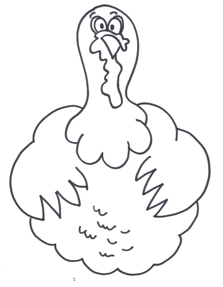 Blank Turkey Template
