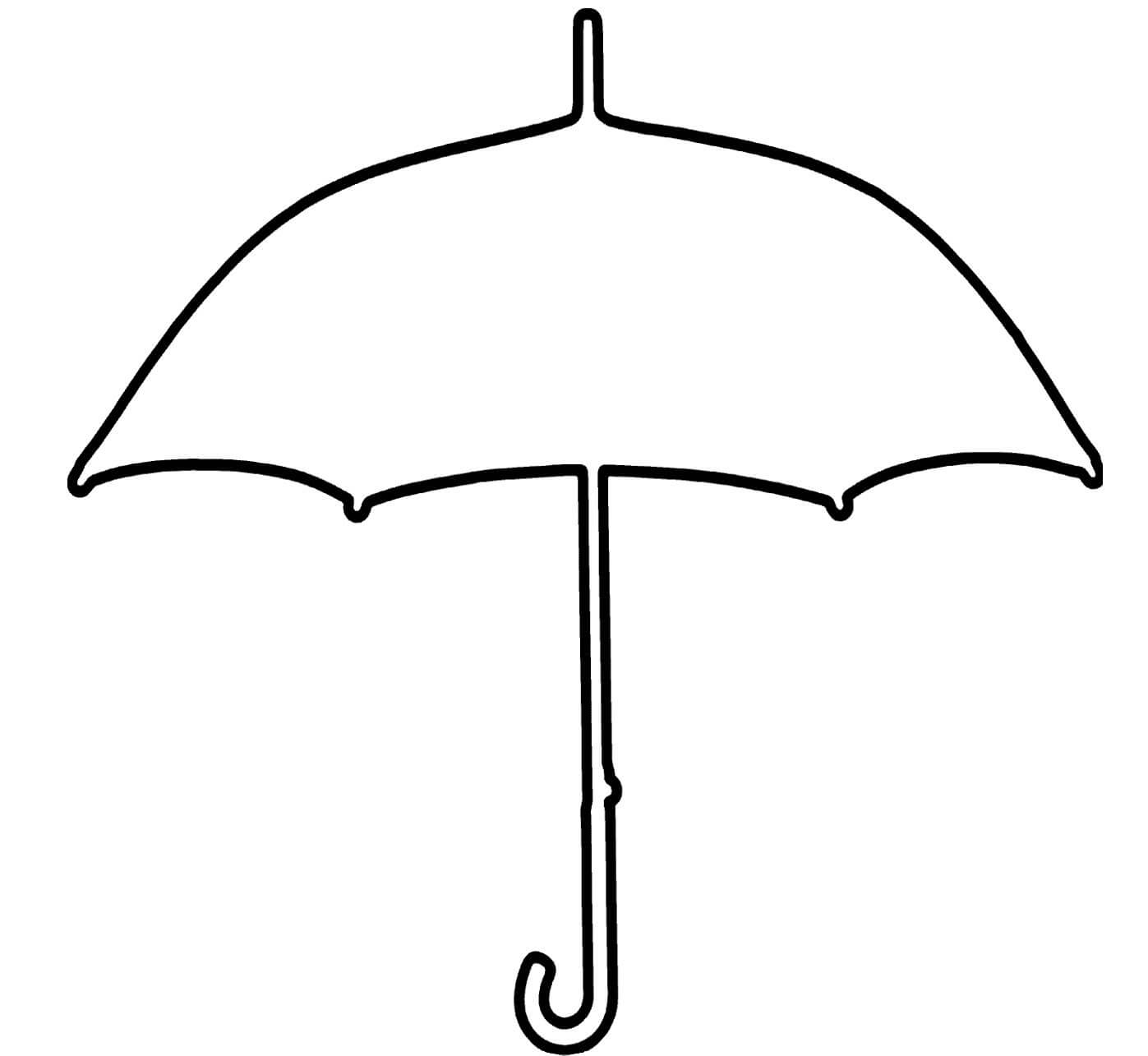 Free Umbrella Template Printable, Download Free Clip Art With Regard To Blank Umbrella Template