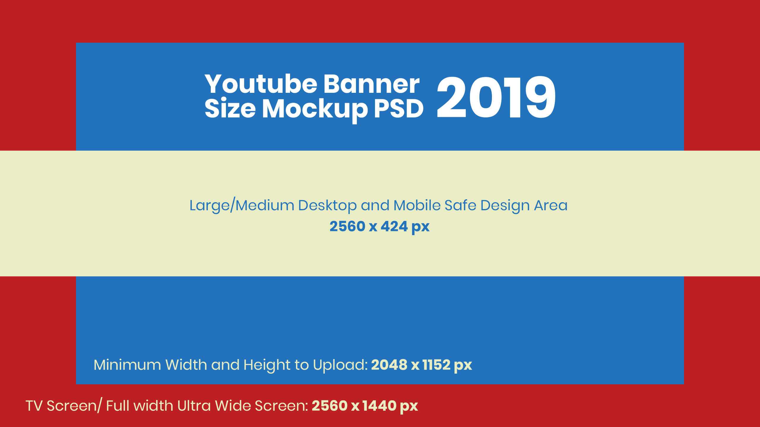 youtube banner size