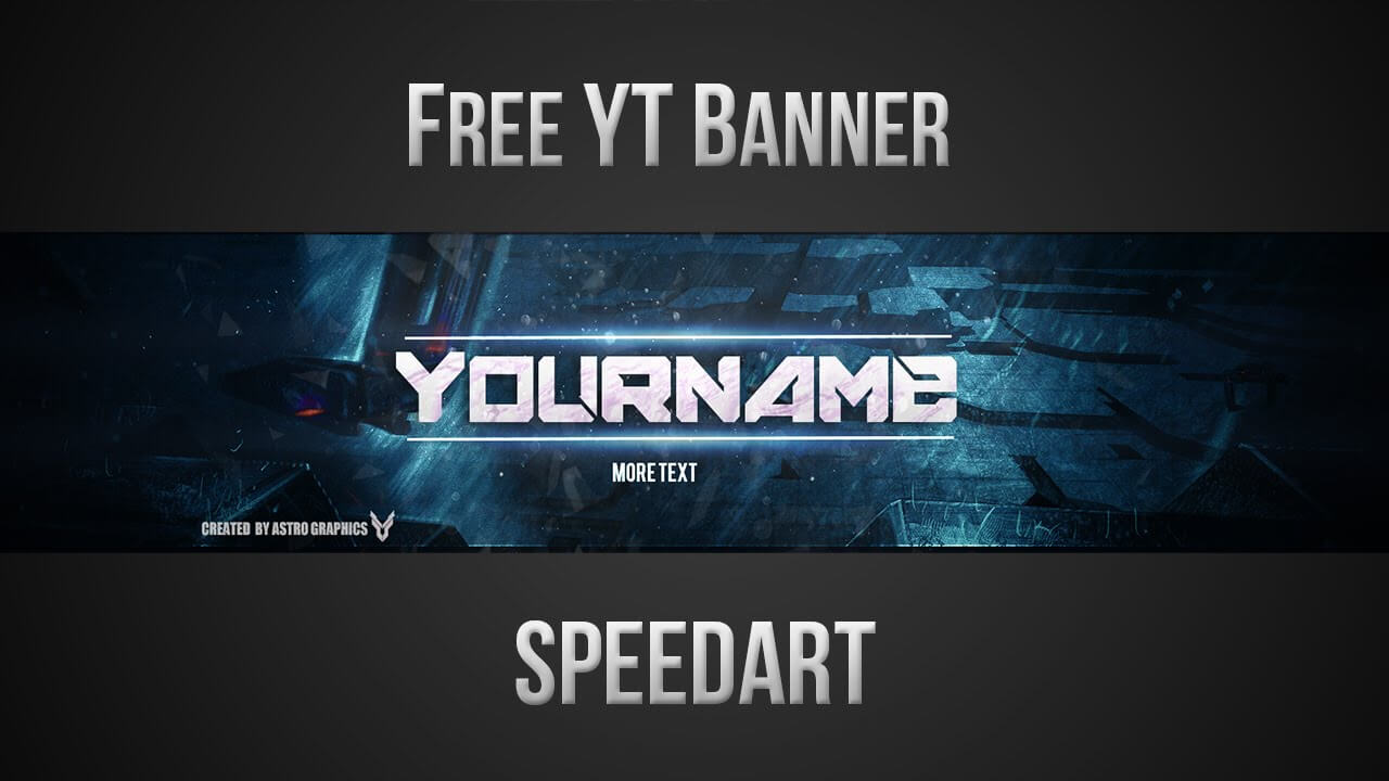 Free Youtube Banner Template (Psd) *new 2015* – Templates Intended For Yt Banner Template