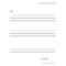 Friendly Letter Template Pdf ] – Free Friendly Letter With Blank Letter Writing Template For Kids