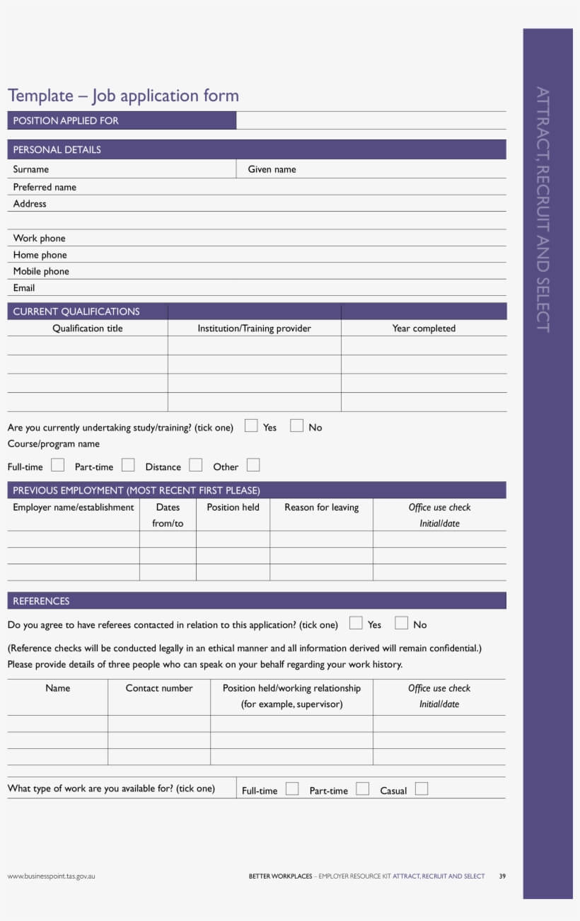 Full Size Of Free Printable Job Application Form Templates Inside Job Application Template Word Document