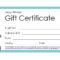 Gift Certificate Blanks – Tunu.redmini.co Intended For Blanks Usa Templates