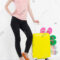 Girl Suitcase Isolated Image & Photo (Free Trial) | Bigstock In Blank Suitcase Template