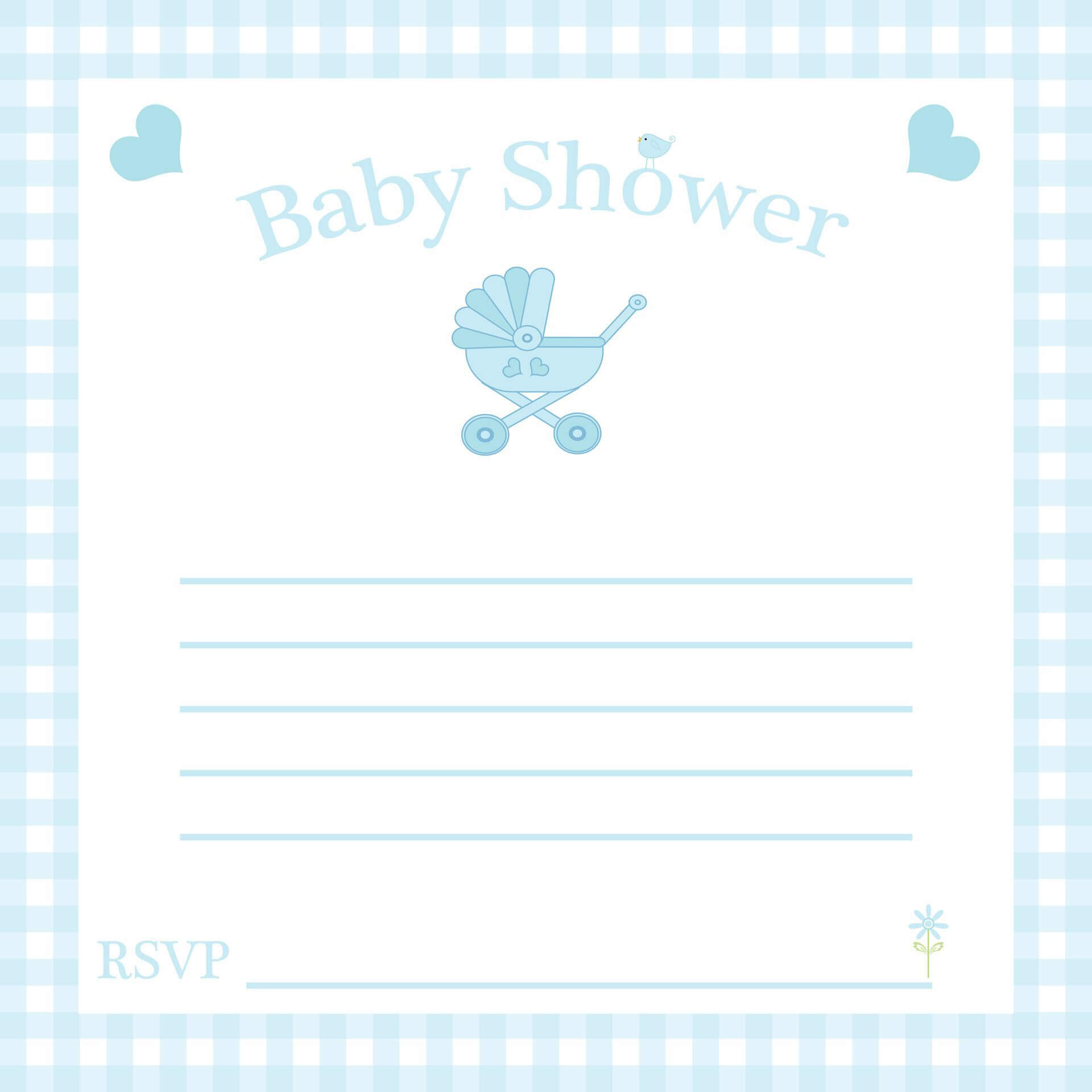 Graduation Party : Free Baby Invitation Template – Card Throughout Free Baby Shower Invitation Templates Microsoft Word