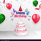 Happy Birthday Poster Banner Cover Template Design Inside Free Happy Birthday Banner Templates Download