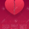 Heart Paper Tear Repairstaples, Valentine's Day Concept Layout.. Inside Staples Banner Template