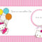 Hello Kitty Birthday Party Ideas – Invitations, Dress With Regard To Hello Kitty Birthday Banner Template Free