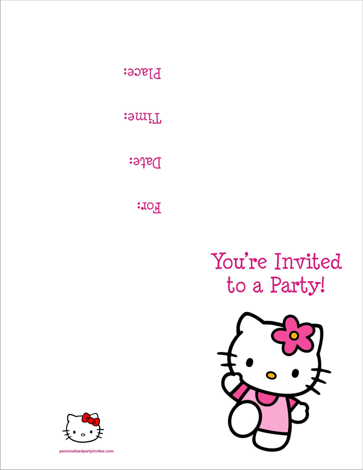 Hello Kitty Cards Free – Colona.rsd7 In Hello Kitty Birthday Banner Template Free
