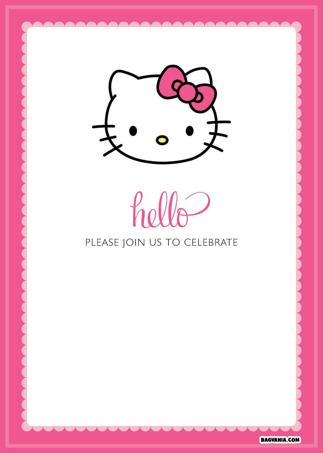 Hello Kitty Template – Colona.rsd7 Regarding Hello Kitty Banner Template