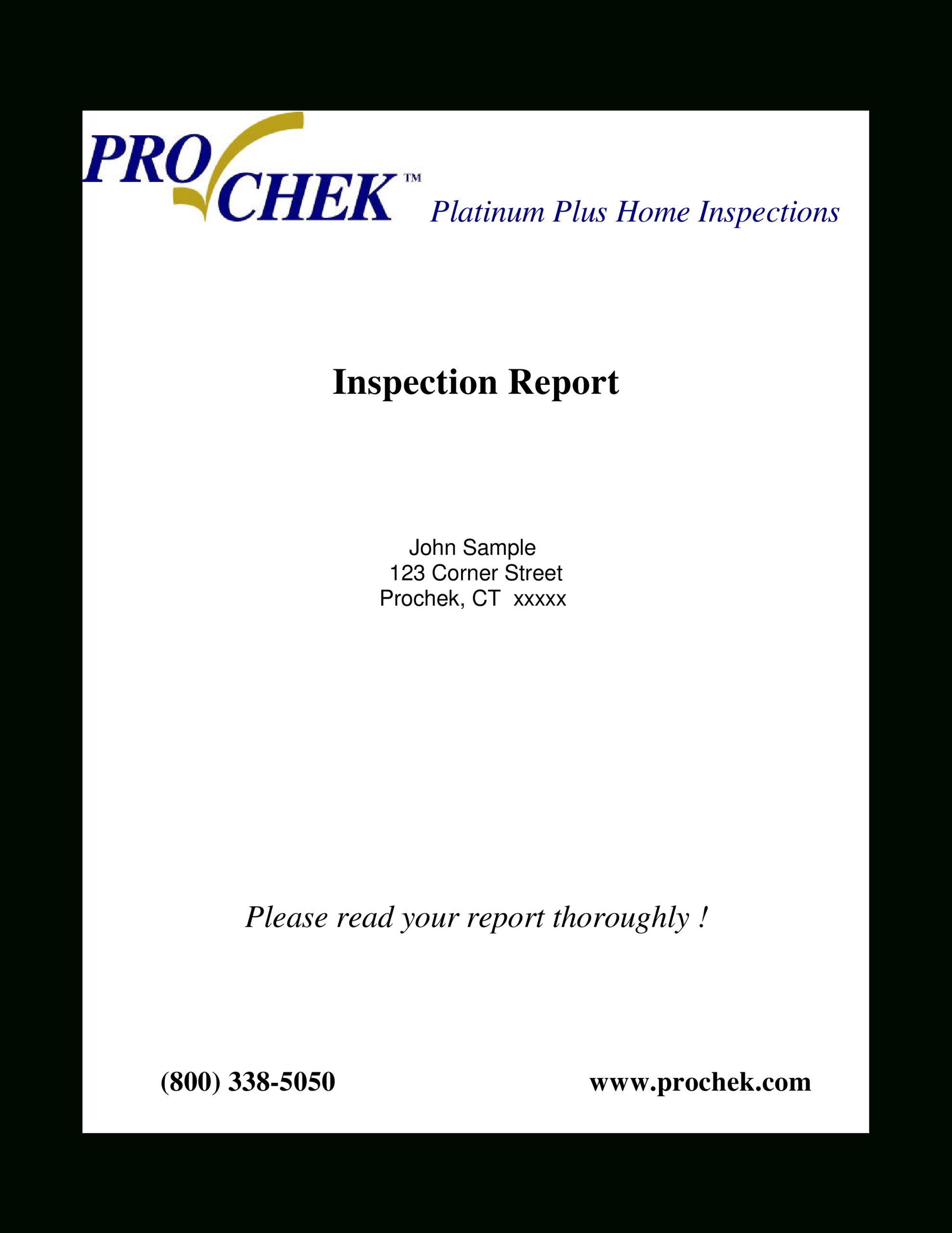 Home Inspection Report | Templates At Allbusinesstemplates Pertaining To Home Inspection Report Template