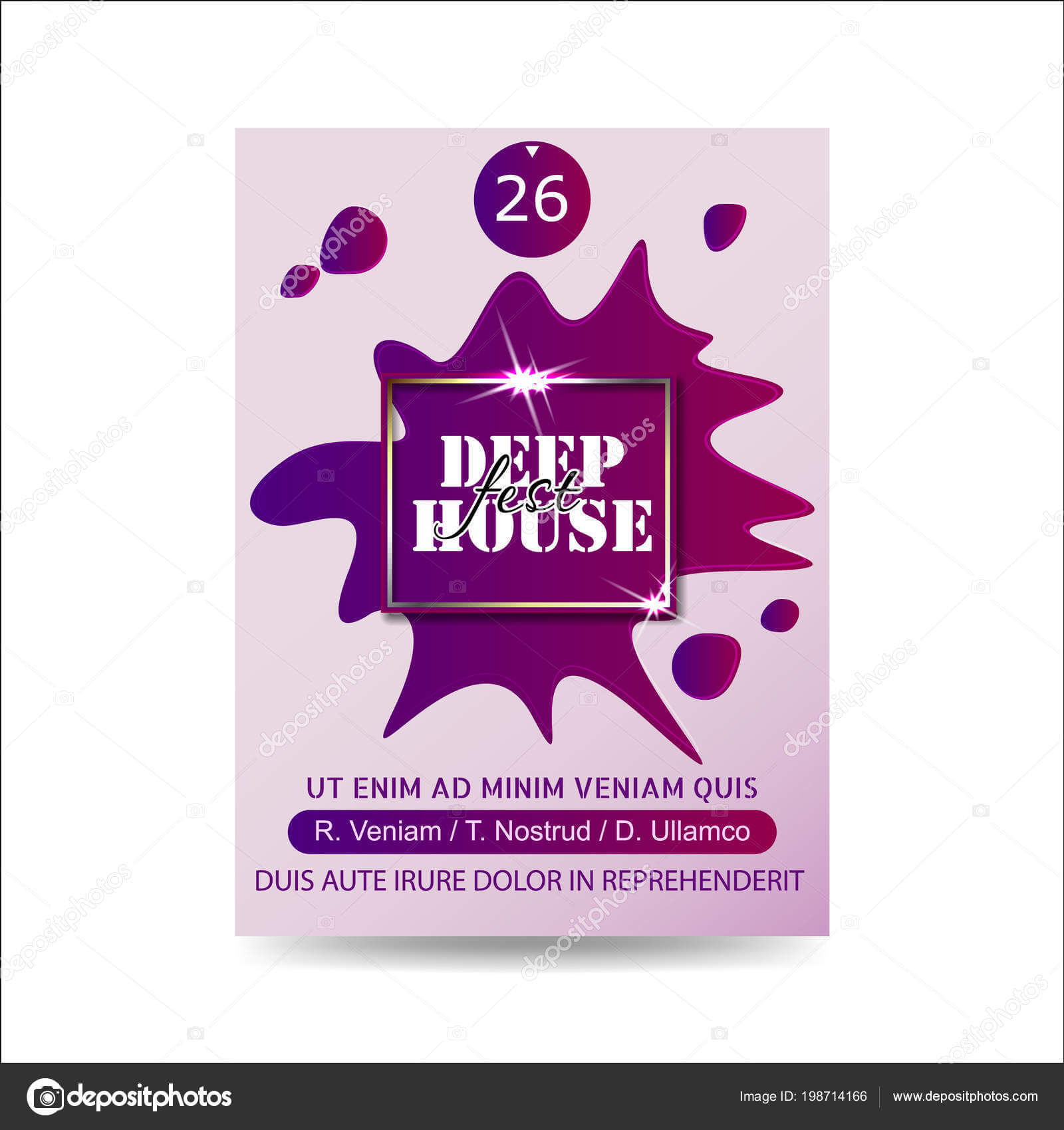 House Music Flyer Template | Night Dance Party Music Night In Dance Flyer Template Word