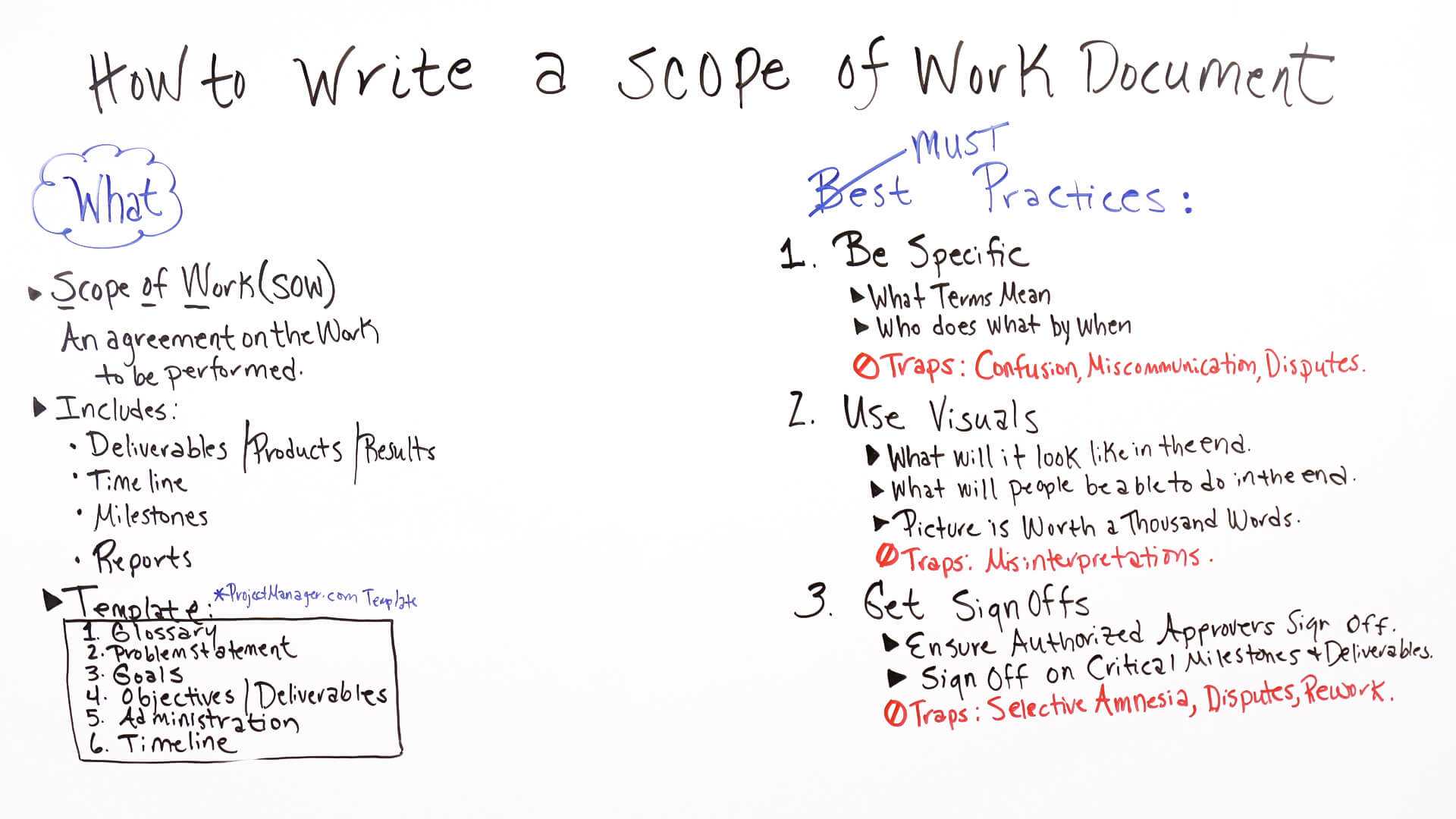 How To Write A Scope Of Work (Example Included For How To Write A Work Report Template