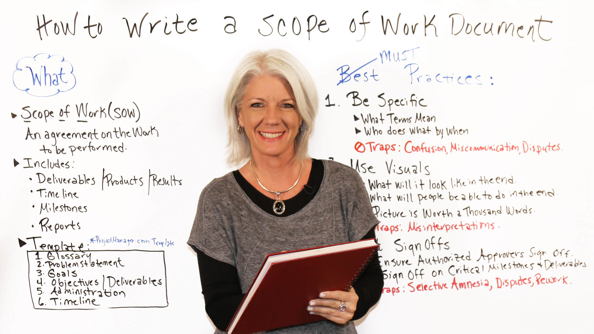 How To Write A Scope Of Work (Example Included Inside How To Write A Work Report Template