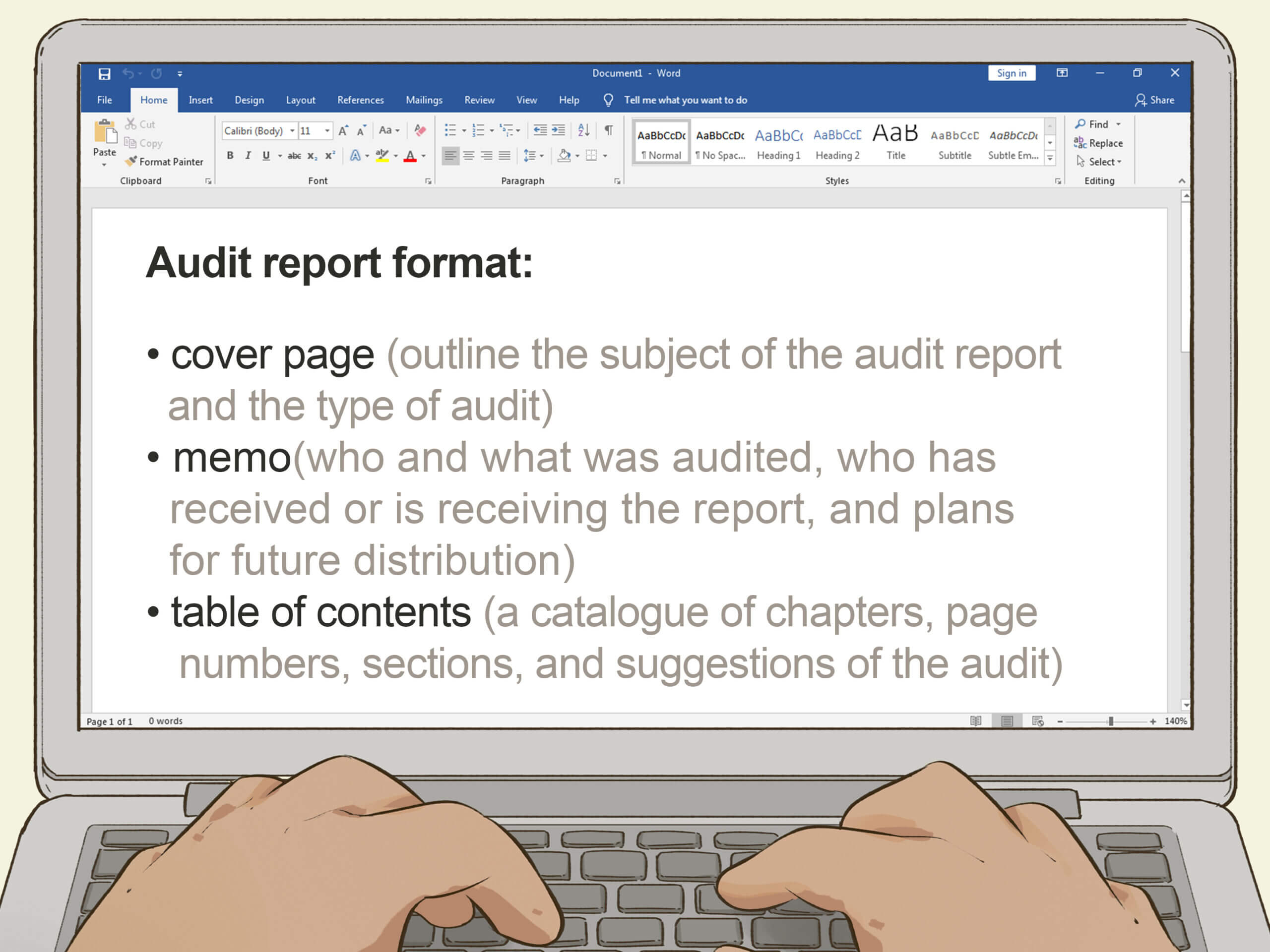 How To Write An Audit Report: 14 Steps (With Pictures) – Wikihow With Information System Audit Report Template