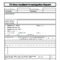How To Write An Effective Incident Report Amples Within Ohs Incident Report Template Free