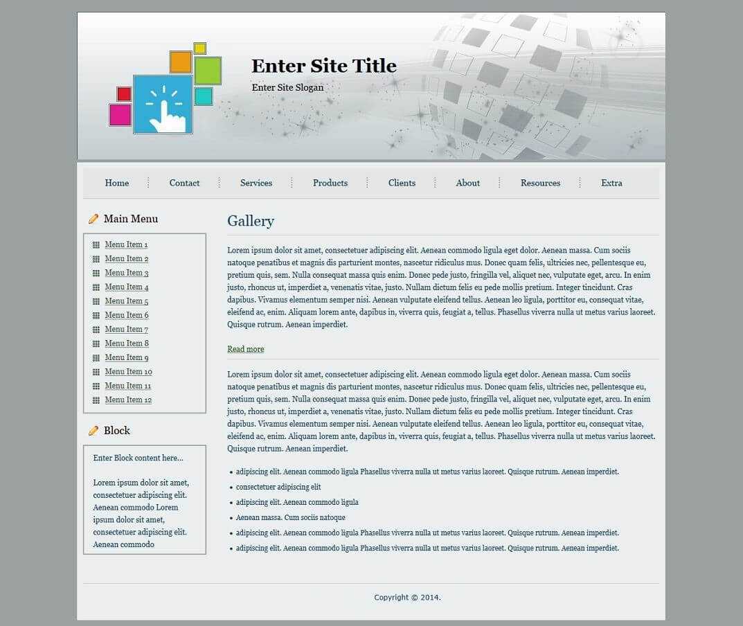 Html Templates With Regard To Blank Html Templates Free Download