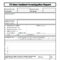 Investigation Report Template Examples Incident Within Deviation Report Template