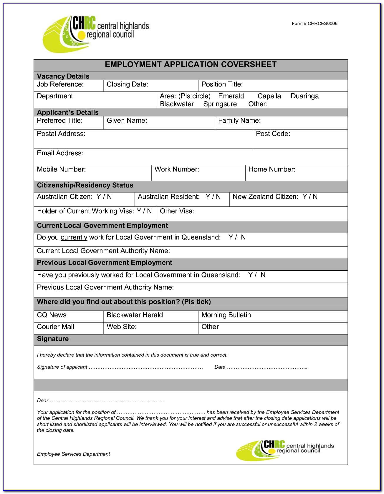 Job Application Form Template Word Malaysia – Form : Resume With Job Application Template Word