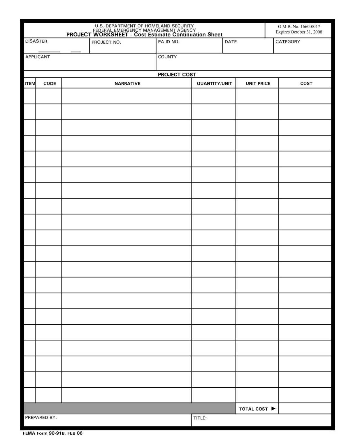 Job Cost Report Template Excel