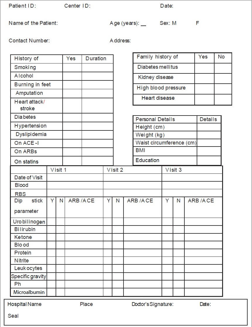 Journal:basics Of Case Report Form Designing In Clinical Inside Clinical Trial Report Template