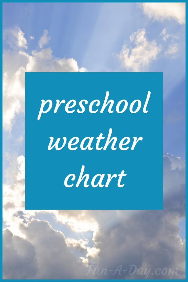 Kindergarten And Preschool Weather Chart With Regard To Kids Weather Report Template