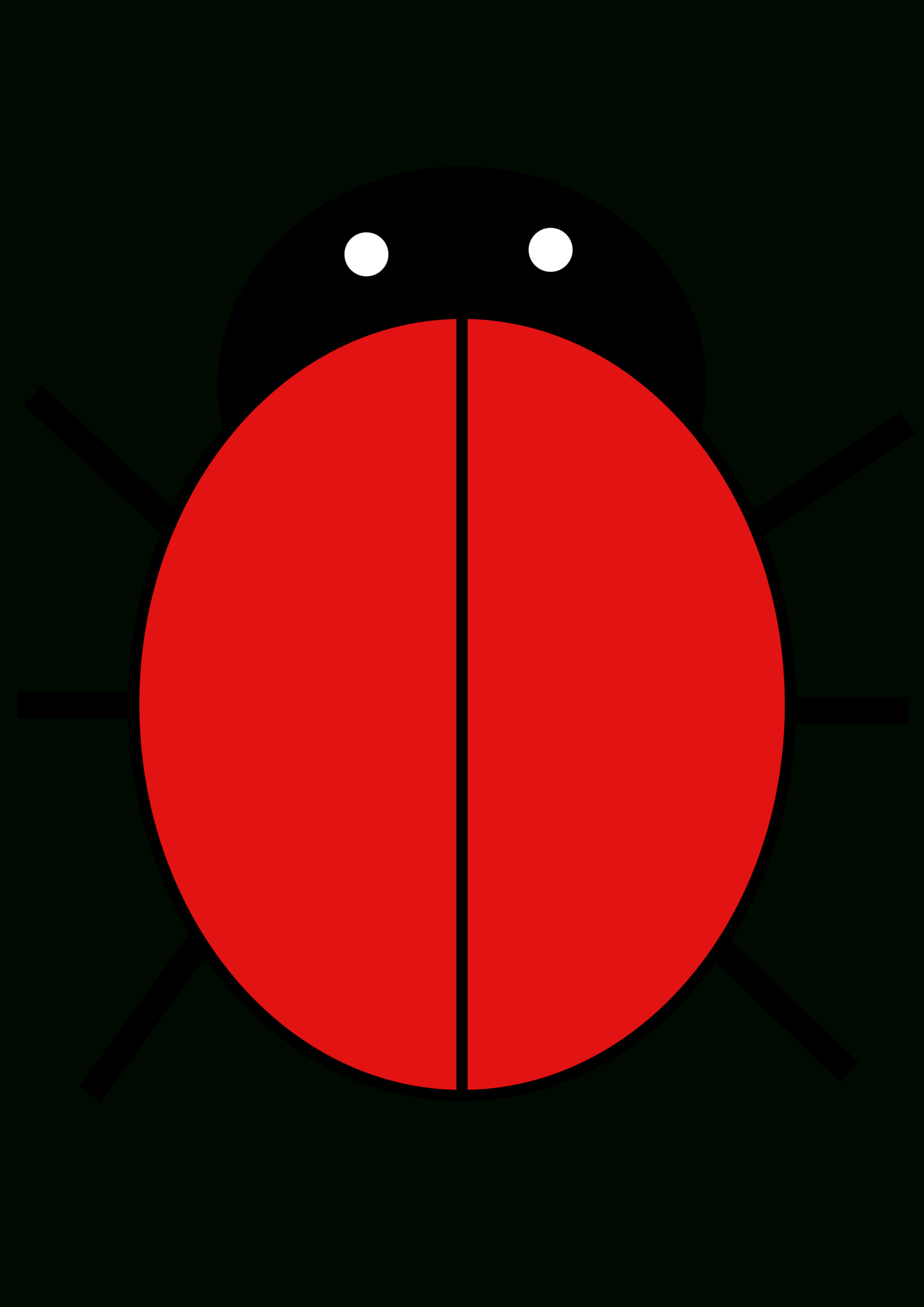 Ladybird | Free Images At Clker – Vector Clip Art Online Regarding Blank Ladybug Template