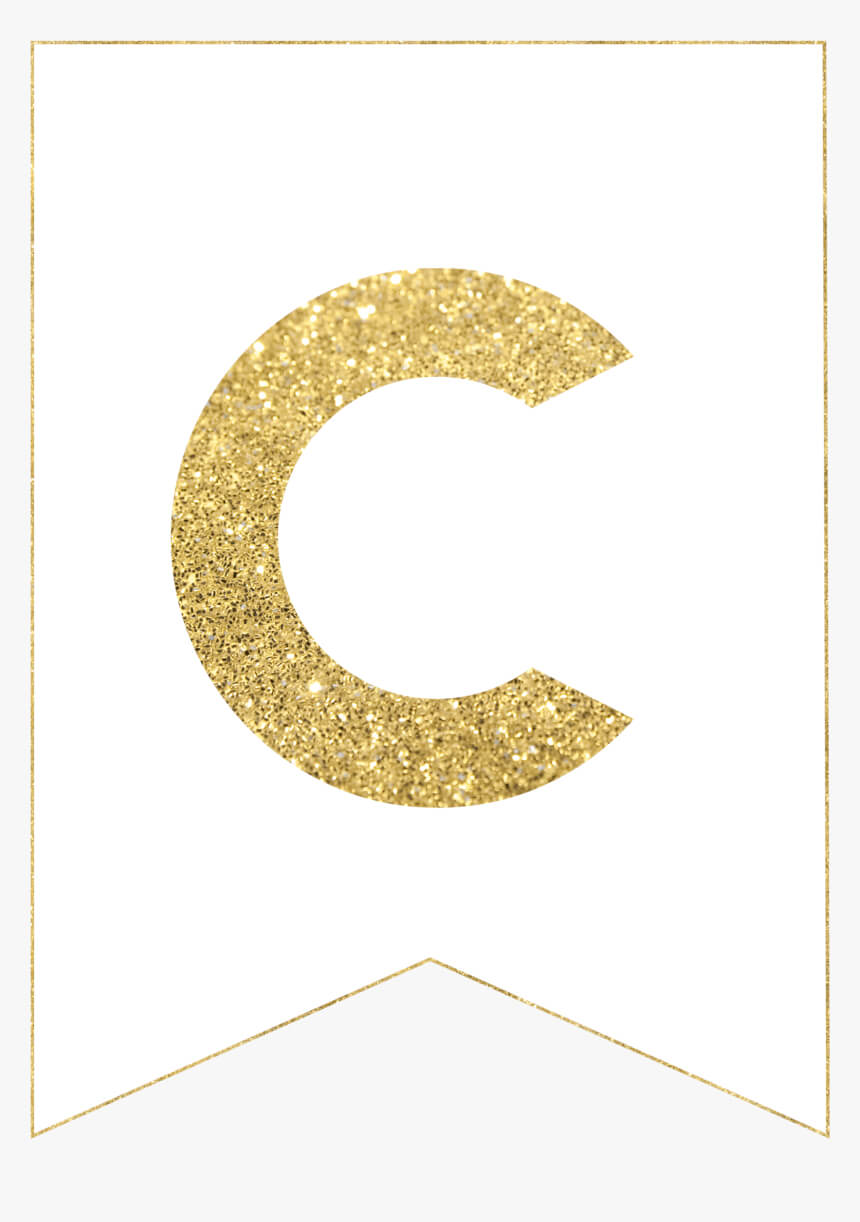 Letter Template For Banners – Gold Letter S Banner, Hd Png Regarding Free Letter Templates For Banners