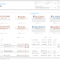 Linpack For Tableau – Business Dashboard Template: Finance Within Liquidity Report Template