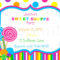 Lollipop Invitation Templates Throughout Blank Candyland Template